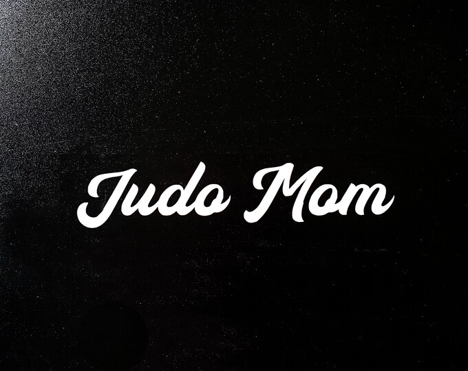 Judo Mom Decal