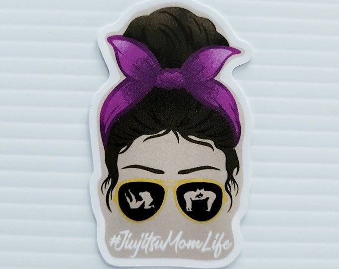 BJJ Mom Life Sticker Jiu jitsu