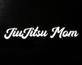 BJJ Jiu jitsu Mom Decal sticker