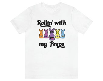 Rollin' With My Peeps Funny BJJ Jiu jitsu unisex t shirt