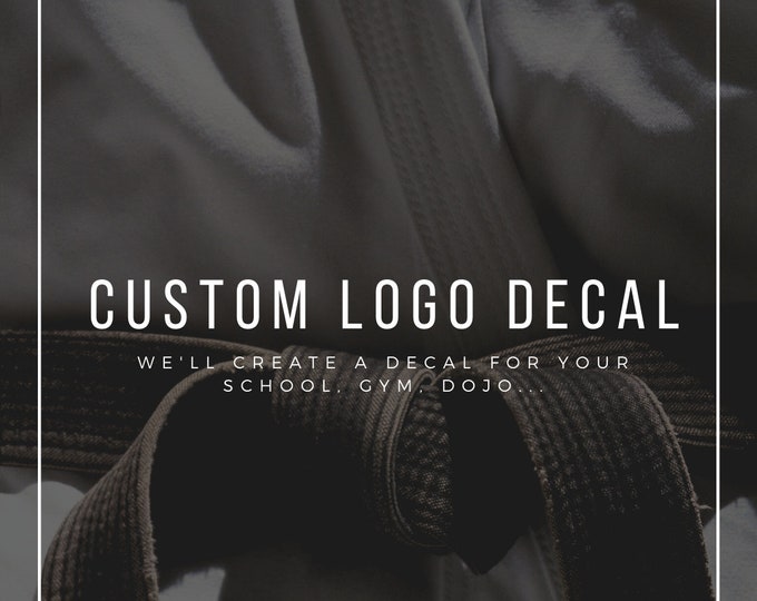 Custom Logo Decal Sticker