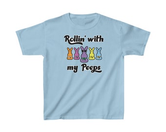 Rollin' With My Peeps Jr Jiu Jitsu TShirt Funny BJJ shirt
