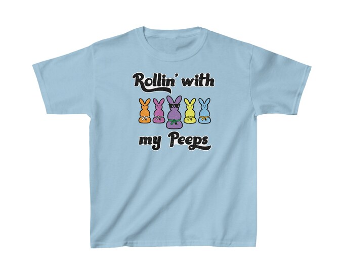 Rollin' With My Peeps Jr Jiu Jitsu TShirt Funny BJJ shirt