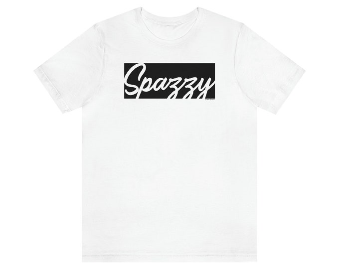 Spazzy White Belt | Funny Unisex BJJ Jiu jitsu Shirt