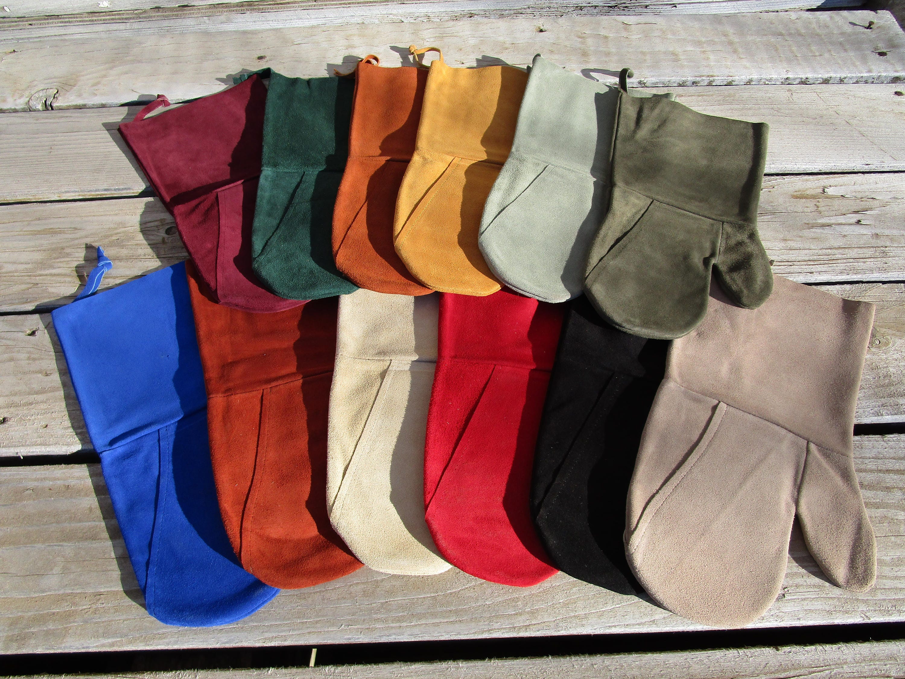 Suede Mini Oven Mitts