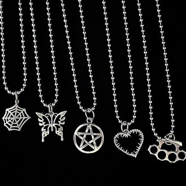 Brass Knuckle Necklace Etsy