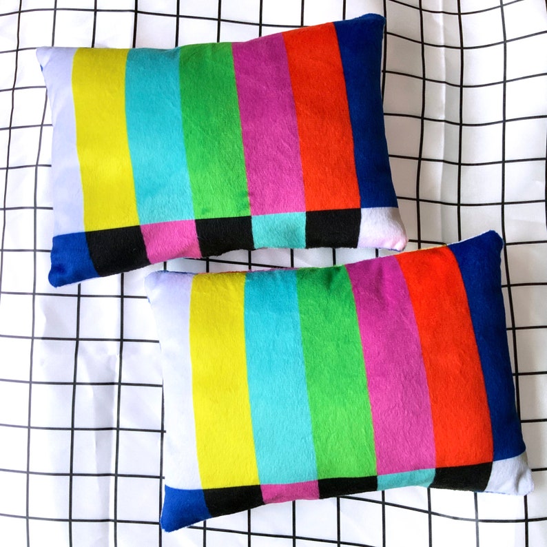 TV Pillow Set of 2 Etsy