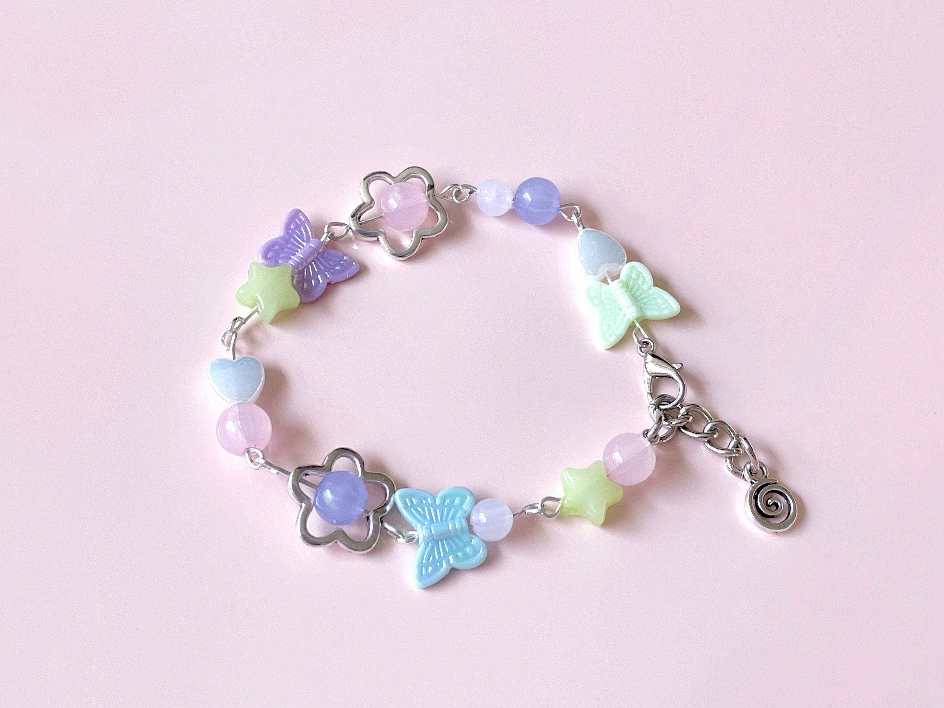 Danceemangoos Fairy Grunge Bracelet for Women Bracelets Aesthetic Bracelets Fairycore Jewelry Fairy Grunge Accessories, Adult Unisex, Size: One size