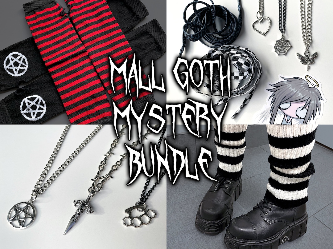 Mall Goth Mystery Box Jewelry Accessories Necklaces Etsy