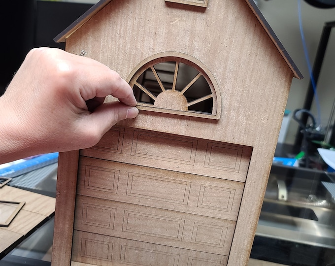 112 Scale Dollhouse Garage Kit Etsy