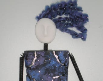 Night Sky Mystery Woman Magnet