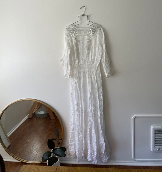 Vintage Edwardian Tea Garden Heirloom Dress / Vintage Wedding Etsy