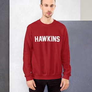Hawkins Indiana TV Show Sweatshirt