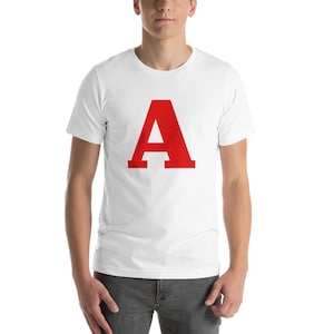 Rot A Ace Karte Halloween Kostüm T-Shirt