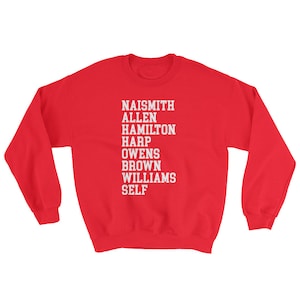 Coaches Tradition - Kansas Basketball Sweatshirt (KU B-ball Crewneck Sweater)
