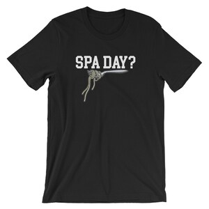 Spa Day T-Shirt - Sunny Spaghetti Day with Charlie Tee