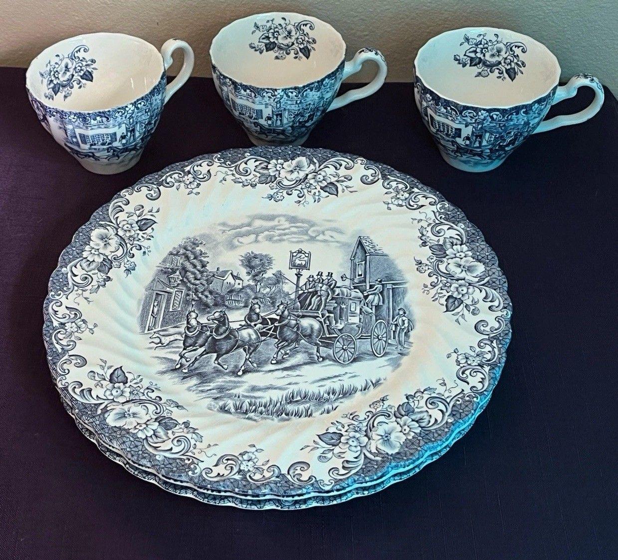 Johnson Brothers Coaching Scenes Tea - Etsy