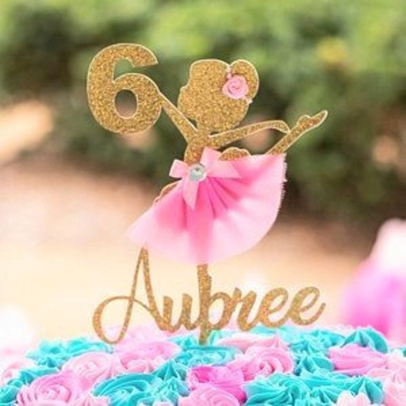 Ballerina Cake Topper Ballerina Custom Cake Topper Etsy Australia