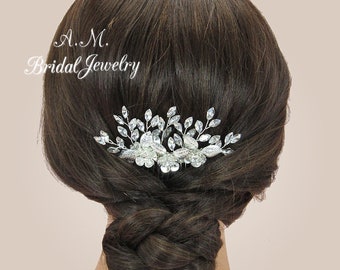 Crystal Bridal Hair Comb Hair Comb for Wedding Bridal Hair Piece Wedding Hair Accessory Bridal Headpiece Bridal Hair Accessory Wedding Comb