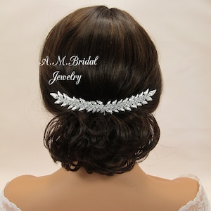 Bridal Hair Comb Wedding Hair Comb Bridal Hair Piece Wedding Hair Accessories Bridal Headpiece Leaf Wedding Headpiece Wedding Hair Piece