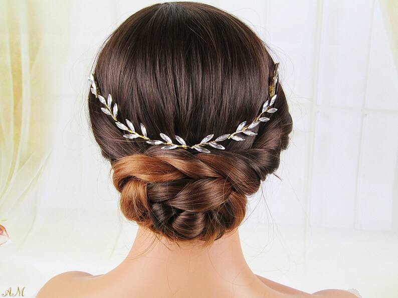 grecian bridal headpiece