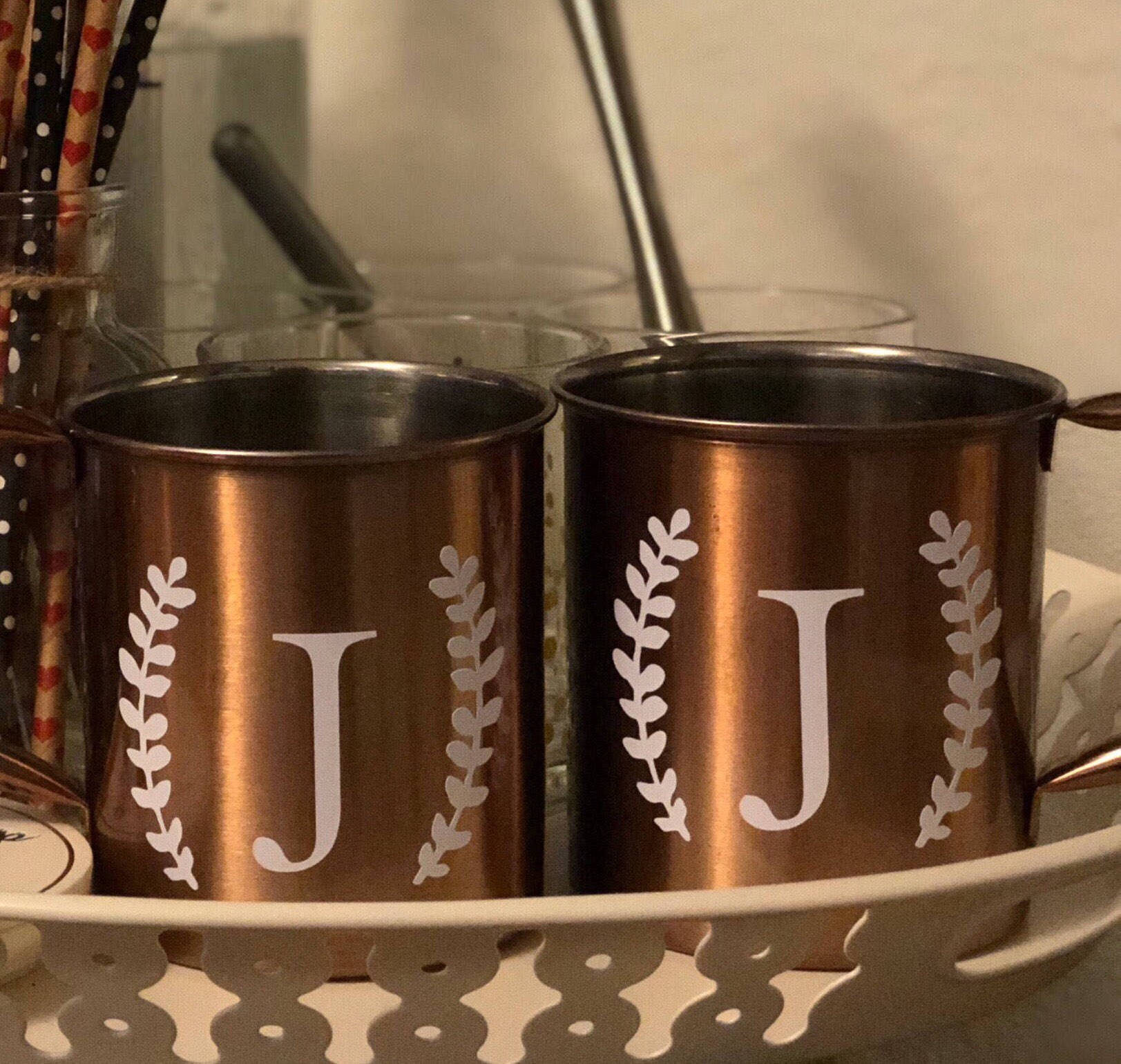 Personalized Custom Made Moscow Mule Mug Copper Tin Mug Etsy