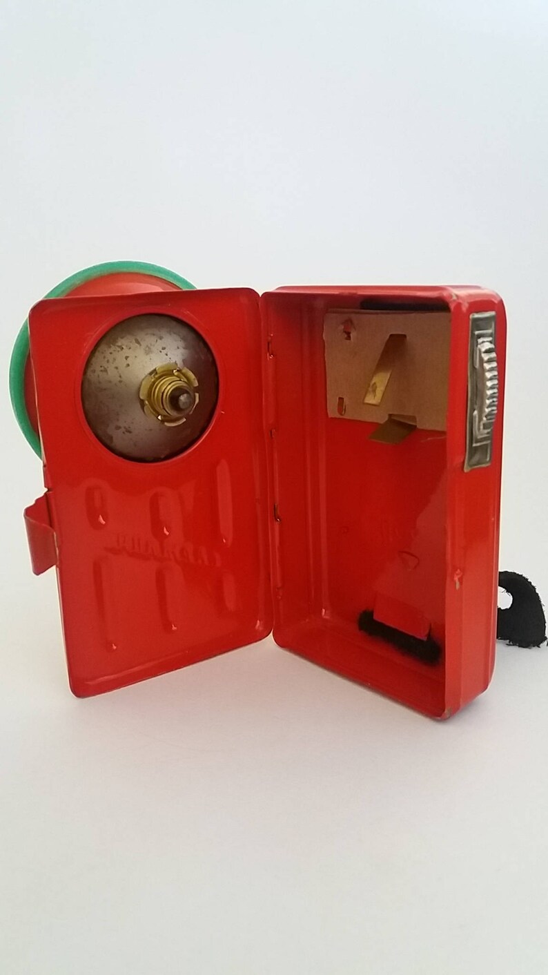 Vintage Railroad Flashlight Hand Signal Flashlight Collectible Etsy