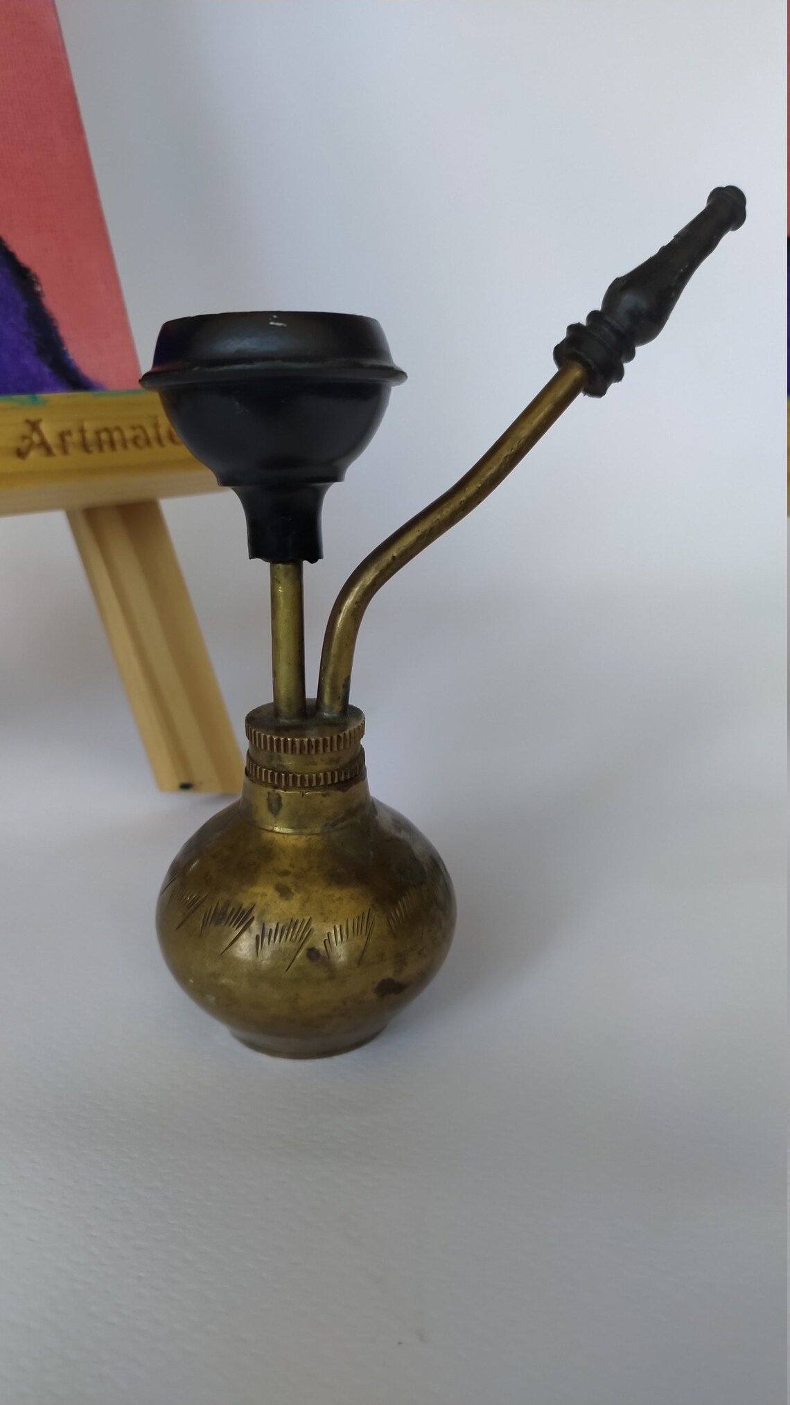 Vintage Brass Hookah Old Small Hookah Retro Mini Hookah Old Etsy