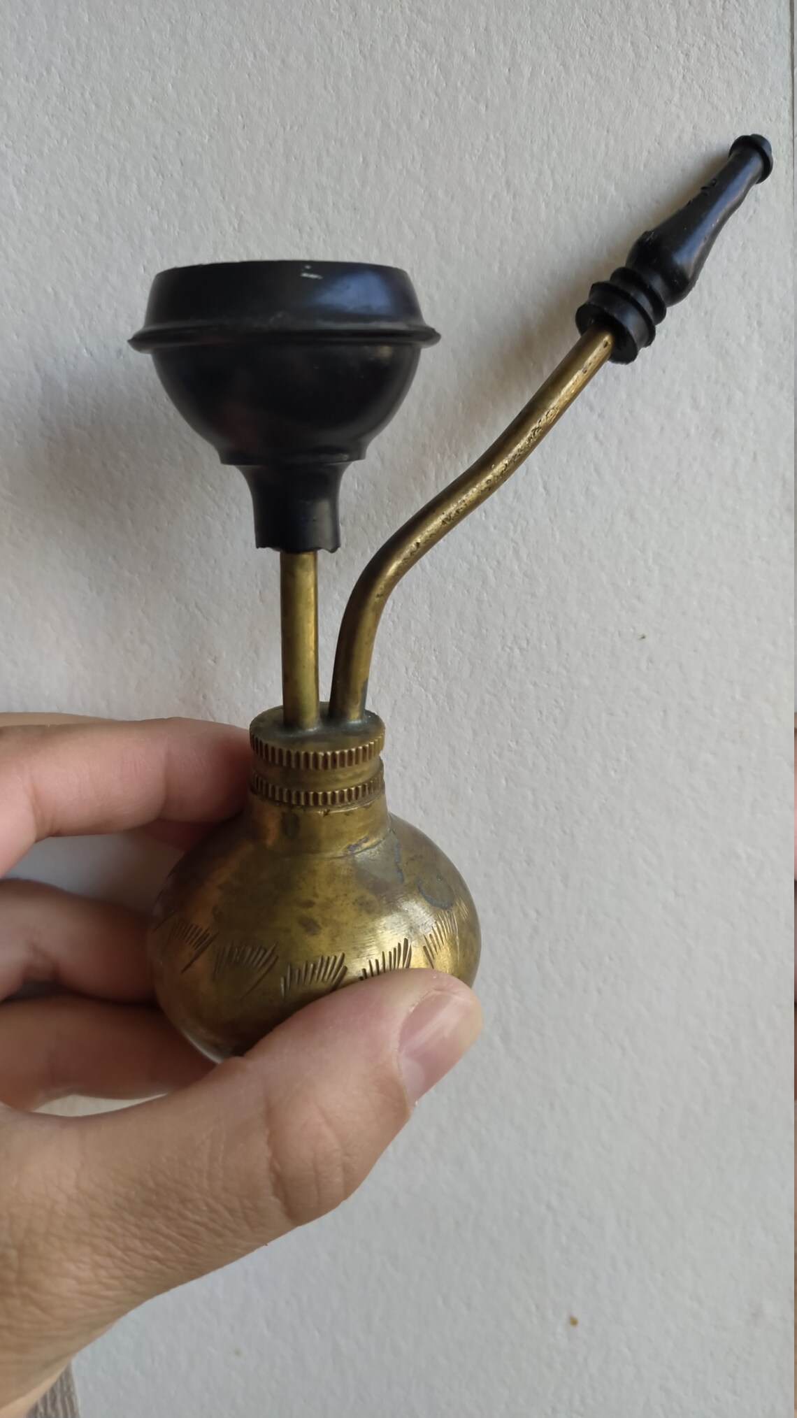 Vintage Brass Hookah Old Small Hookah Retro Mini Hookah Old Etsy