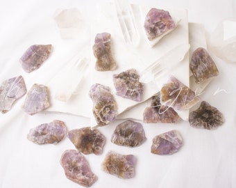 crystls Super Rare Super 8 Crystal Slices, Super 7 With Hematite