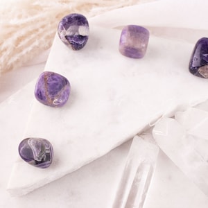 Natural Amethyst Tumbled Polished AAA High Grade Quality/Genuine Authentic Crystal Stones/Ethical Vegan Shop/Wholesale