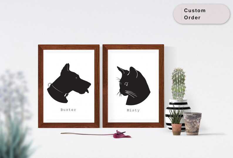 Download Custom Dog Silhouette Portrait Svg File Personalized Portrait Pet Portrait Gift Digital Portrait Svg File Custom Cat Silhouette Portrait Pet Portraits Art Collectibles Timinox Com