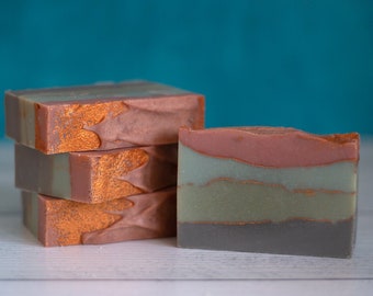 Lingonberry Spice | Small Batch Cold Process Soap | Organic Oils + Eco-Friendly | Unisex Fragrance