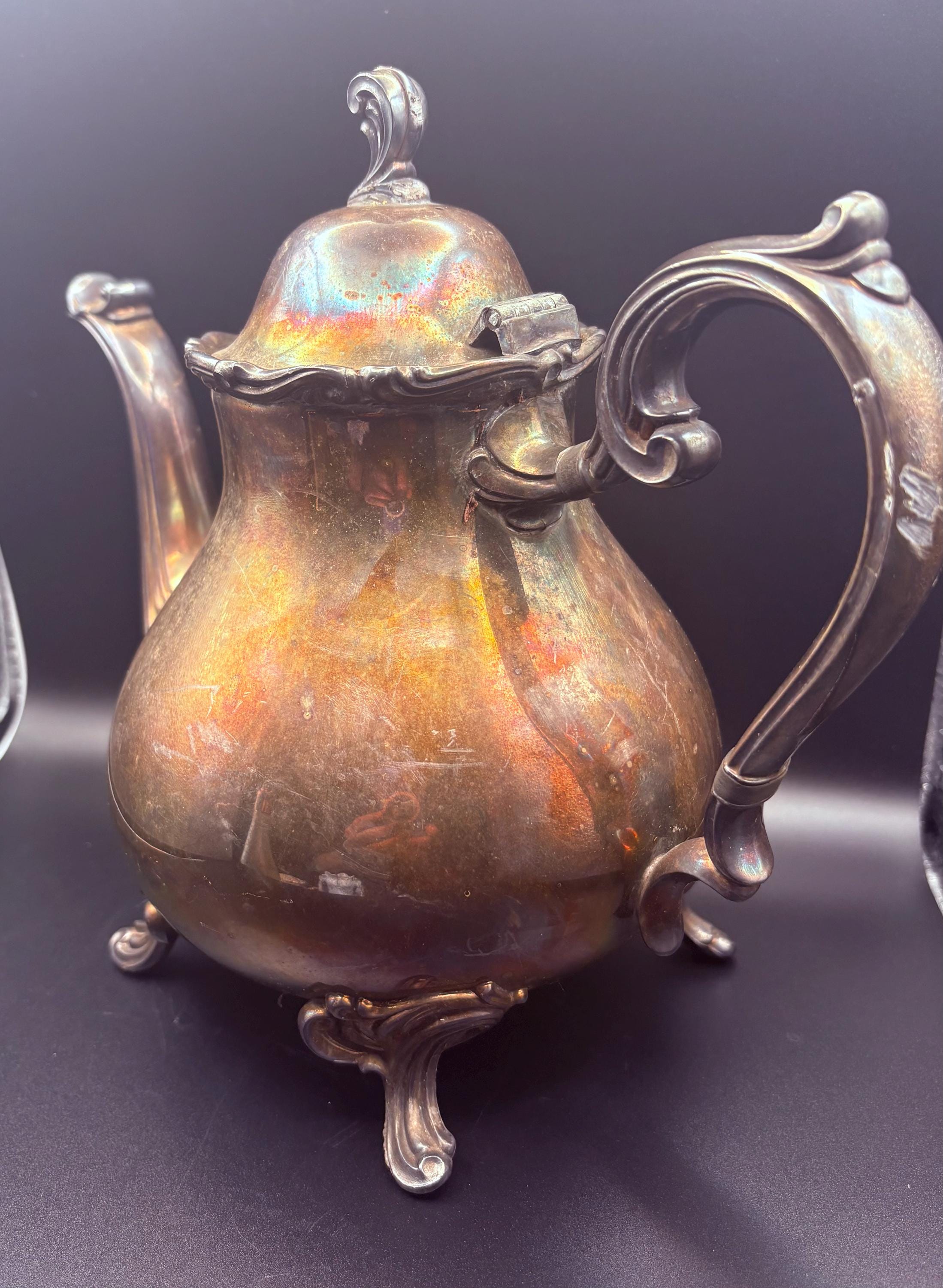 Vintage Joanne Webster-wilcox International Silver Teapot #7202