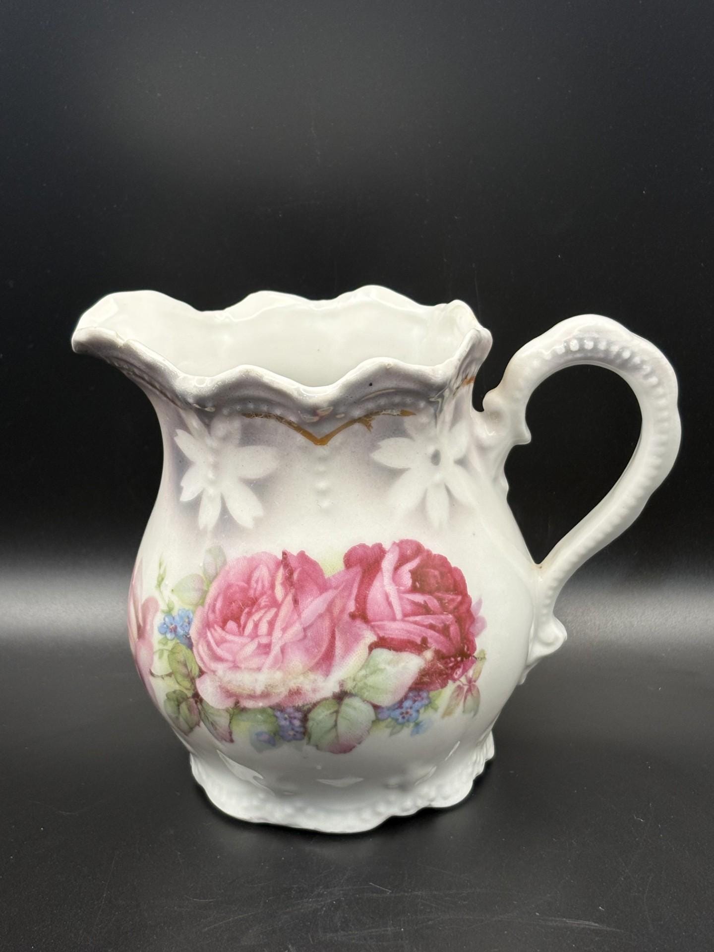 ⚡1920年代・手彩色ティーセット: ドイツ・フラウロイト ヴィンテージのドイツ製磁器 - Etsy 日本