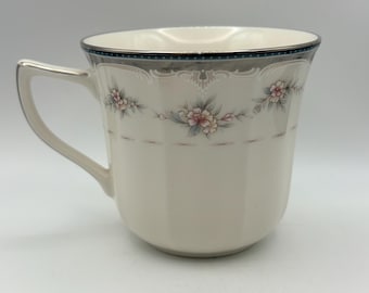 Noritake “Traviata” pattern porcelain teacup with floral design