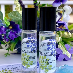 Headbanger/Headache Essential Oil Support Roller/Sinus & Stress Relief/Migraine Support/Tension Relief/Essential Oil/Hangover Support Roller