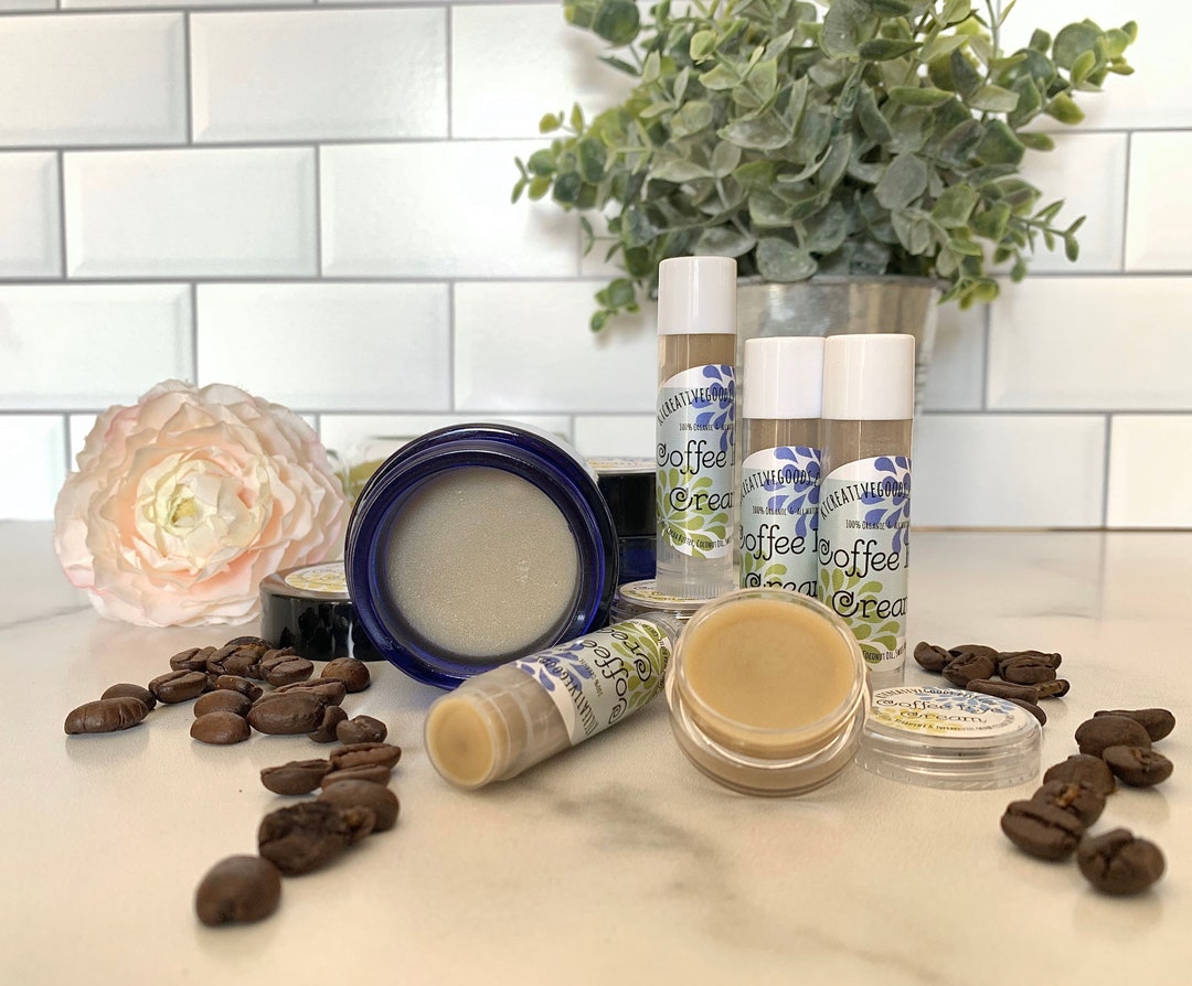 Coffee Eye Cream/coffee Infused Eye Stick/essential Oil Eye Cream
