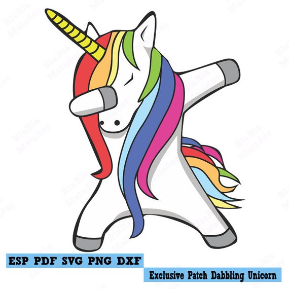 Dabbing Unicorn SVG Dabbing svg Dab svg Dabbing Unicorn SVG | Etsy