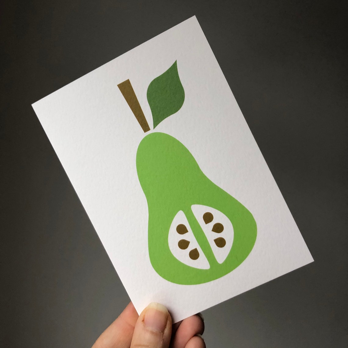 cid pear note cards