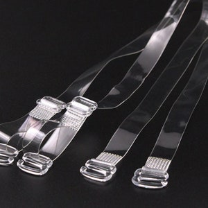 Clear Elastic Bra Strap 