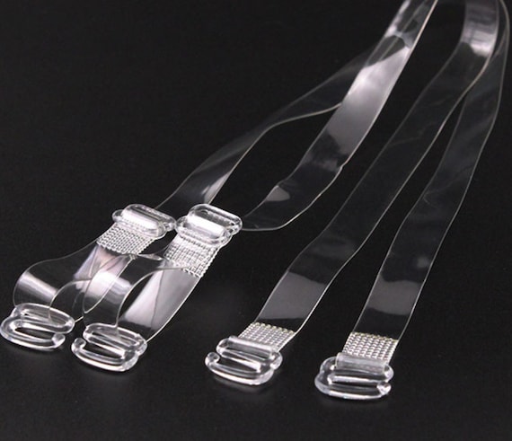 Clear Bra Straps With Clear Hooks 3 8 Wedding Dress Straps