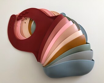 personalized silicone bib