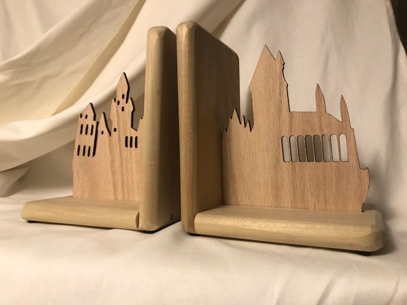 Harry Potter bookends/Harry/Potter/Wizard School/decor Etsy