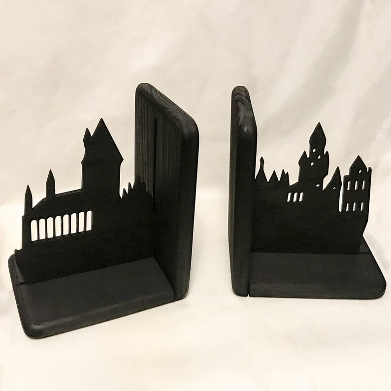 Harry Potter bookends/Harry/Potter/Wizard School/decor Etsy