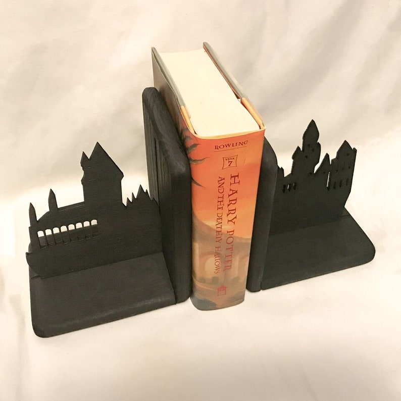 Harry Potter bookends/Harry/Potter/Wizard School/decor Etsy