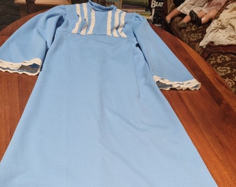 Vintage Original 1960er Anfang 70er Jahre Kleid Einzelstück