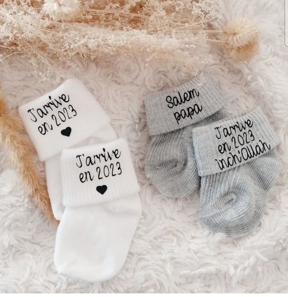 Chaussettes bébé personnalisées - My Pretty Little Store