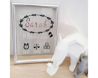 Cadre Naissance Etsy