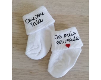 Chaussettes Annonce Grossesse Devine Quoi On Va être Parents